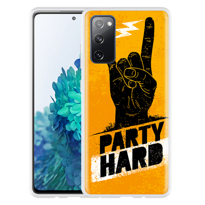 Cazy Hoesje geschikt voor Samsung Galaxy S20 FE - Party Hard
