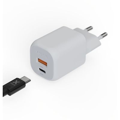 Xtorm 35W GaN2 Ultra Thuislader - USB-C en USB-A - Wit