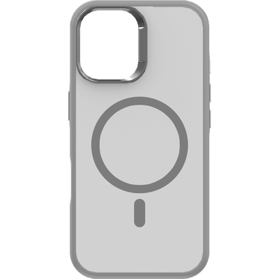 Cazy Hoesje geschikt voor iPhone 16 - Military Grade - geschikt voor Magsafe - Grijs