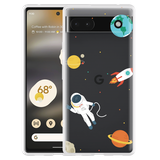 Hoesje geschikt voor Google Pixel 6a - Astronaut