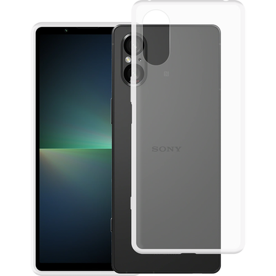 Just in Case Sony Xperia 5 V - Soft TPU Case with Necklace Strap - Clear