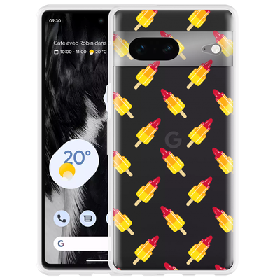 Cazy Hoesje geschikt voor Google Pixel 7 - Raketjes