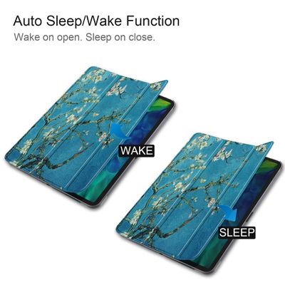 Cazy TriFold Hoes met Auto Slaap/Wake geschikt voor iPad Pro 11 2020 (2nd Gen) - Wintersweet