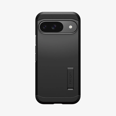 Spigen Hoesje geschikt voor Google Pixel 9 / 9 Pro - Tough Armor - Zwart