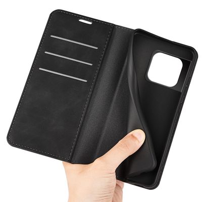 Cazy Wallet Magnetic Hoesje geschikt voor OnePlus 10 Pro - Zwart