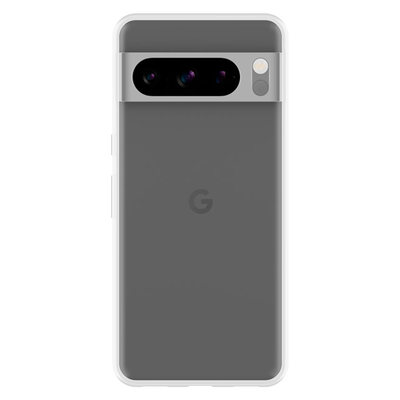 Just in Case Pixel 8 Pro - Soft TPU Case with Necklace Strap - Clear