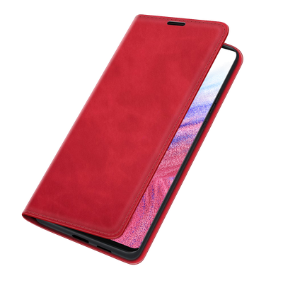 Cazy Wallet Magnetic Hoesje geschikt voor Samsung Galaxy A53 - Rood