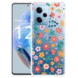 Hoesje geschikt voor Xiaomi Redmi Note 12 Pro 5G Always have flowers
