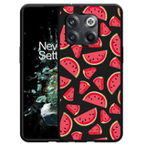 Hoesje Zwart geschikt voor OnePlus 10T - Watermeloen