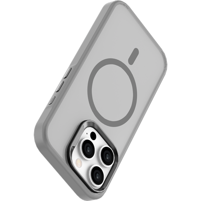 Cazy Hoesje geschikt voor iPhone 16 Pro - Military Grade - geschikt voor Magsafe - Grijs