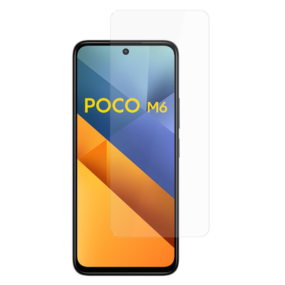 Cazy Screenprotector geschikt voor Xiaomi Poco M6 4G - Screenprotector van Gehard Glas