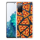 Hoesje geschikt voor Samsung Galaxy S20 FE - Pizza Party