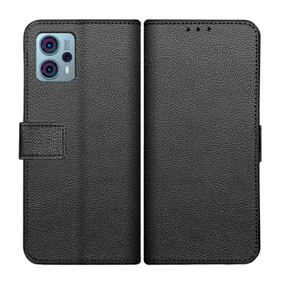 Cazy Wallet Classic Hoesje geschikt voor Motorola Moto G13 4G - Zwart