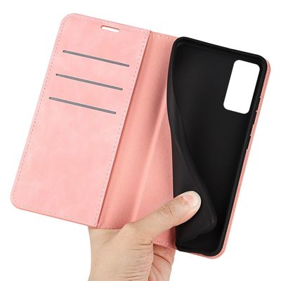 Cazy Wallet Magnetic Hoesje geschikt voor Xiaomi 12 Pro - Roze