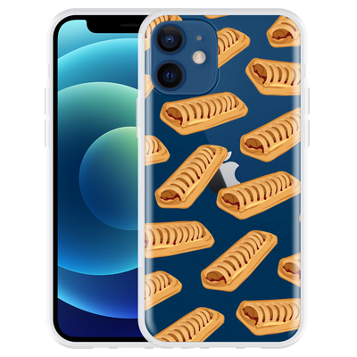 Cazy Hoesje geschikt voor iPhone 12 - Frikandelbroodjes