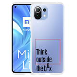 Hoesje geschikt voor Xiaomi Mi 11 Lite - Think out the Box