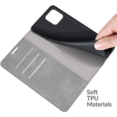 Cazy Wallet Magnetic Hoesje geschikt voor iPhone 12 Pro Max - Grijs