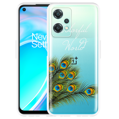 Cazy Hoesje geschikt voor OnePlus Nord CE 2 Lite - Peacock World