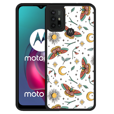 Cazy Hardcase hoesje geschikt voor Motorola Moto G10 - Magisch Patroon