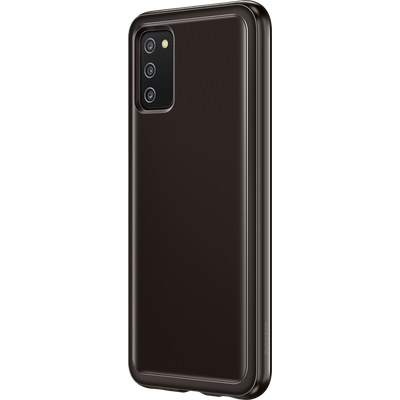 Samsung Galaxy A03s Soft Clear Cover - Zwart