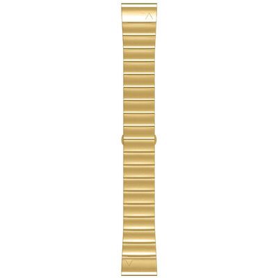 Just in Case Garmin Fenix 5X Stainless Steel Chain Watchband (Gold)