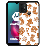Hardcase hoesje geschikt voor Motorola Moto G10 - Christmas Cookies
