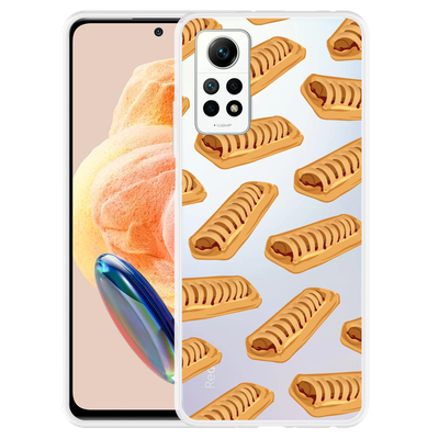 Cazy Hoesje geschikt voor Xiaomi Redmi Note 12 Pro 4G Frikandelbroodjes