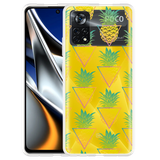 Hoesje geschikt voor Poco X4 Pro - Pineapple