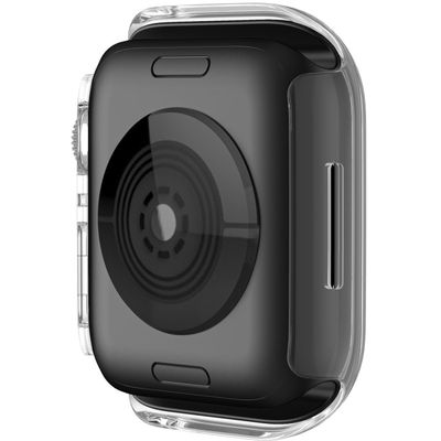 Cazy Hoesje geschikt voor Apple Watch Series 7/8 45mm Hard Cover - Transparant
