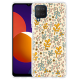 Hoesje geschikt voor Samsung Galaxy M12 - Doodle Flower