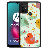 Hardcase hoesje geschikt voor Motorola Moto G10 - Cute Birds
