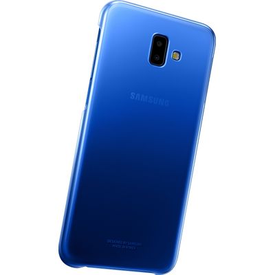 Samsung Galaxy J6 Plus Gradation Cover Blauw