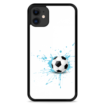 Cazy Hardcase hoesje geschikt voor iPhone 11 - Soccer Ball