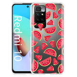 Hoesje geschikt voor Xiaomi Redmi 10 - Watermeloen