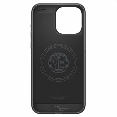 Hoesje geschikt voor iPhone 15 Pro Max - Spigen Mag Armor Case Magfit - Zwart