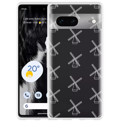 Cazy Hoesje geschikt voor Google Pixel 7 - Molens