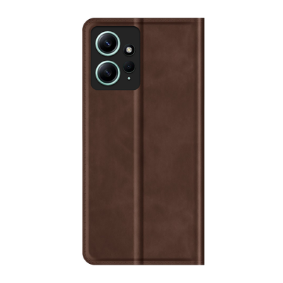 Cazy Wallet Magnetic Hoesje geschikt voor Xiaomi Redmi Note 12 4G - Bruin