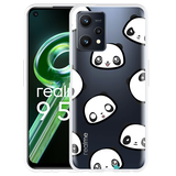 Hoesje geschikt voor Realme 9 5G - Panda Emotions