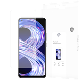 Cazy Tempered Glass Screen Protector geschikt voor Realme 8 - Transparant
