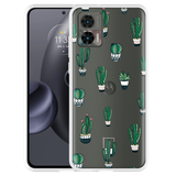 Hoesje geschikt voor Motorola Edge 30 Neo - Green Cactus