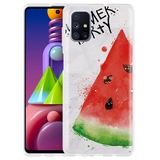 Hoesje geschikt voor Samsung Galaxy M51 - Watermeloen Party