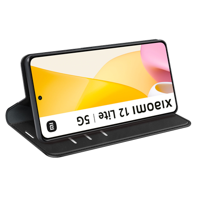 Cazy Wallet Magnetic Hoesje geschikt voor Xiaomi 12 Lite - Zwart