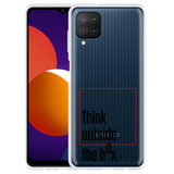 Hoesje geschikt voor Samsung Galaxy M12 - Think out the Box