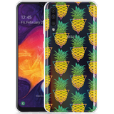 Hoesje geschikt voor Samsung Galaxy A50 - Pineapple