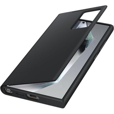 Samsung Galaxy S24 Ultra Hoesje - Originele Samsung Smart View Wallet Case - Zwart