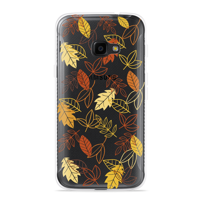 Cazy Hoesje geschikt voor Samsung Galaxy Xcover 4s - Falling Leaves