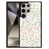 Hardcase Hoesje geschikt voor Samsung Galaxy S24 Ultra Happy Dots