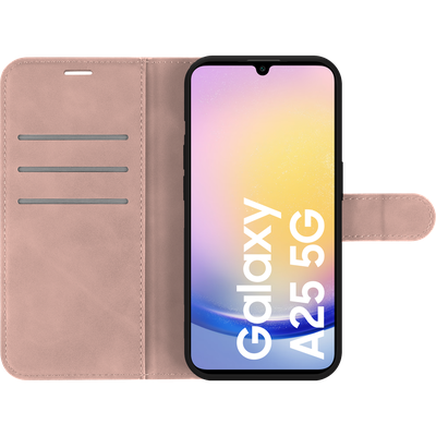 Cazy Premium Wallet Hoesje geschikt voor Samsung Galaxy A25 - Roze