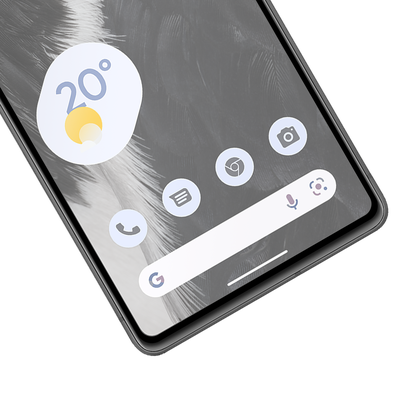 Cazy Tempered Glass Screen Protector geschikt voor Google Pixel 7 - Zwart - 2 stuks
