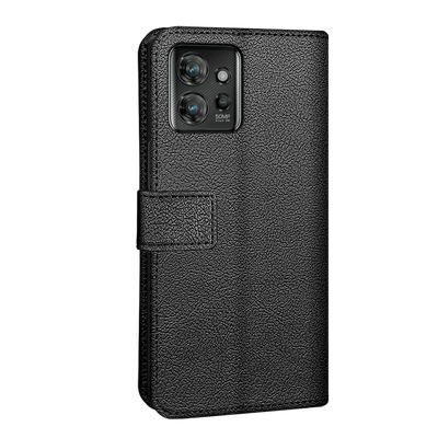 Cazy Wallet Classic Hoesje geschikt voor Motorola ThinkPhone - Zwart